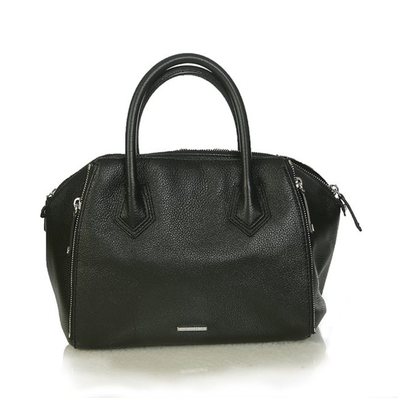 Rebecca Minkoff Handbags - Rebecca Minkoff Black Leather Perry Bag Satchel